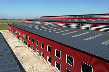 侧开型消防排烟天窗